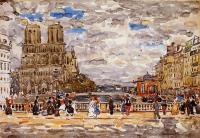 Prendergast, Maurice Brazil - Notre Dame, Paris